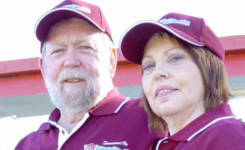 Dudley and Karen Leitch. Dudley and Karen Leitch.